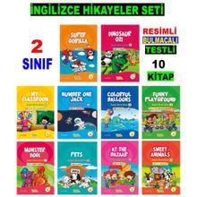 2. Sınıf İngilizce Hikayeler Seti 10 Kitap - Hasan Güneri
