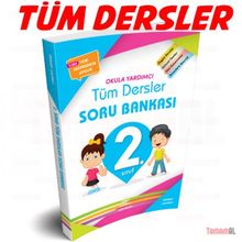 2. Sınıf Türkçe - Matematik - Hayat Bilgisi - İngilizce Tüm Dersler Soru Bankası
