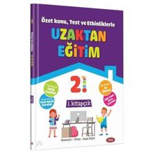 2. Sınıf Uzaktan Eğitim Tüm Dersler 1. Kitapçık-Data Yayınları