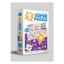 2 Süper Puzzle Renkler-Şekiller - Kavramlar 2+ Yaş - 0-6 Yaş Yayınları