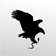 20 cm Kartal Folyo Sticker