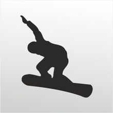 20 cm Kayakçı Folyo Sticker