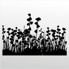 200 cm Çiçekler Folyo Sticker