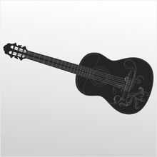 200 cm Gitar Folyo Sticker