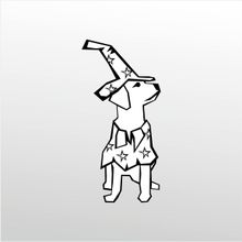 200 cm Tatlı Köpek Folyo Sticker
