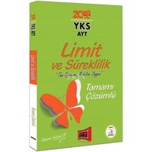 2018 YKS AYT Limit ve Süreklilik Tamamı Çözümlü Soru Bankası Yargı Yayınları - Şeker Hoca