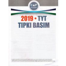 2019 TYT Tıpkı Basım - Çap Yayınları