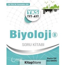 2019 YKS TYT AYT Biyoloji Soru Kitabı B - Palme Yayıncılık