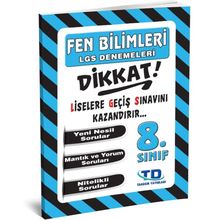 2020 8. Sınıf LGS Fen Bilimleri 8 Denemeleri-Fix Yayınları