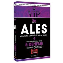 2020 ALES VIP Yeni Sınav Sistemine Göre Tamamı Çözümlü 10 Fasikül Deneme Yargı Yayınları