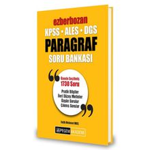 2020 KPSS DGS ALES Ezberbozan Paragraf Soru Bankası Pegem Yayın