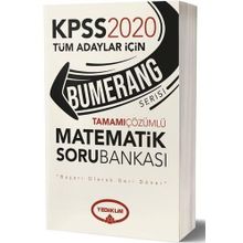 2020 KPSS Matematik Bumerang Tamamı Çözümlü Soru Bankası Yediiklim Yayınları