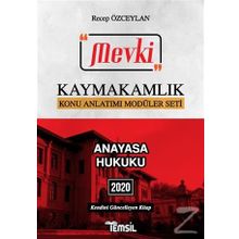 2020 MEVKİ Kaymakamlık Anayasa Hukuku Konu Anlatımı Temsil