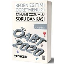 2020 ÖABT Beden Eğitimi Öğretmenliği Tamamı Çözümlü Soru Bankası Yediiklim Yayınları