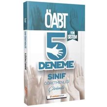 2020 ÖABT Sınıf Öğretmenliği Çözümlü 5 Deneme Yeni Sistem Uzman Kariyer Yayınları