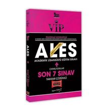 2021 ALES VIP Tamamı Çözümlü Son 7 Sınav Çıkmış Sorular-Yargı Yayınları