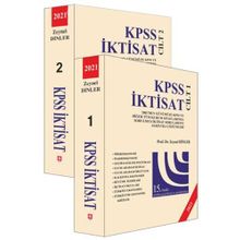 2021 KPSS İktisat 2 Cilt Takım