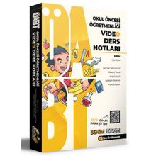 2021 Öabt Okul Öncesi Öğretmenliği Video Ders Notları-Benim Hocam Yayınları