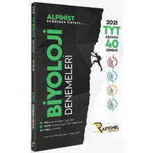 2021 Tyt Biyoloji Alpinist Aşamalı 40 Deneme-Rasyonel Yayınları