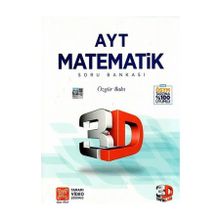 2022 AYT 3D Matematik Tamamı Video Çözümlü Soru Bankası - 3D Yayınları