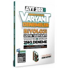 2022 AYT Biyoloji Tamamı Video Çözümlü 25+3 Deneme Sınavı