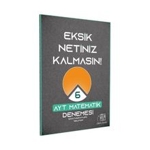 2022 AYT Matematik Eksik Netiniz Kalmasın 6 Deneme Etkili Matematik Yayınları