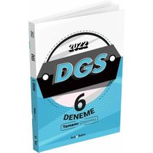 2022 DGS 6 Deneme Tamamı Çözümlü - Tercih Akademi Yayınları