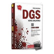 2022 DGS Video Destekli Konu Anlatımlı - Tasarı Eğitim Yayınları