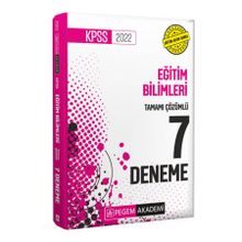 2022 KPSS Eğitim Bilimleri Tamamı Çözümlü 7 Deneme - Pegem Akademi Yayıncılık