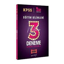 2022 KPSS Eğitim Bilimleri Tamamı Çözümlü Muhteşem 3 Deneme - Yargı Yayınları