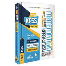 2022 KPSS Matematik 1 2 Cilt ve Geometrinin Kara Kutusu Konu Özetli Soru Bankası