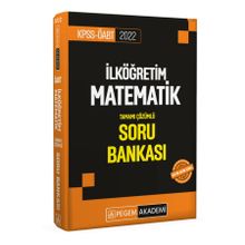 2022 KPSS ÖABT İlköğretim Matematik Soru Bankası - Pegem Akademi Yayıncılık