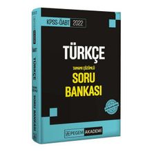 2022 KPSS ÖABT Türkçe Soru Bankası - Pegem Akademi Yayıncılık
