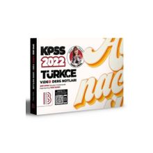 2022 KPSS Türkçe Video Ders Notları Benim Hocam Yayınları
