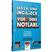 2022 LGS 8. Sınıf İngilizce Video Ders Notları ve Konu Anlatımı - Benim Hocam Yayınları