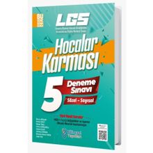 2022 LGS Hocalar Karması 5 Deneme Sınavı - Bilinçsel Yayınları