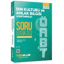 2022 ÖABT Din Kültürü ve Ahlak Bilgisi Öğretmenliği Tamamı Çözümlü Soru Bankası-Yediiklim Yayınları