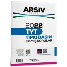2022 TYT Arşiv Serisi Tamamı Video Çözümlü Tıpkı Basım Çıkmış Sorular Marka Yayınları