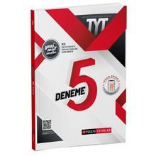 2022 TYT Tamamı Çözümlü 5 Deneme Sınavı - Pegem Akademi Yayıncılık