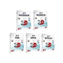 2023 3D AYT Sayısal Soru Bankası Seti 5 Kitap
