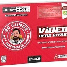 2023 90 Günde Ayt Matematik Kampı Video Ders Kitabı Eko - Mert Hoca Yayınları