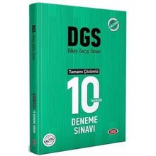 2023 DGS Tamamı Çözümlü 10 Deneme Sınavı - Data Yayınları