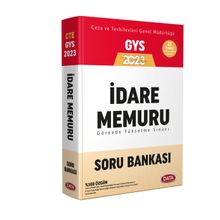 2023 Gys Ceza ve Tevkifevleri Genel Müdürlüğü İdare Memuru Soru Bankası - Data Yayınları