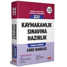 2023 Kaymakamlık Sınavına Hazırlık Soru Bankası - Data Yayınları