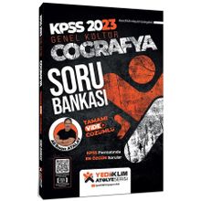 2023 KPSS Atölye Serisi Coğrafya Tamamı Video Çözümlü Soru Bankası-Yediiklim Yayınları