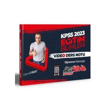 2023 KPSS Eğitim Bilimleri Öğrenme Psikolojisi Video Ders Notları - Hocawebde Yayınları
