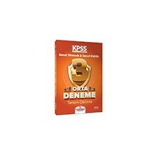 2023 KPSS Genel Yetenek Genel Kültür Orta 3 Deneme Çözümlü Yönerge Yayınları