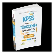 2023 KPSS Türkçenin Kara Kutusu Konu Özetli Dijital Soru Çözüm Çıkmış Soru Bankalı Tek Kitap - İnformal Yayınları
