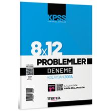 2023 KPSS Yeni Nesil 8x12 Tamamı Video Çözümlü Problemler Deneme - Marka Yayınları