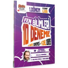 2023 LGS 1. Dönem Fen Bilimleri 10 Deneme Sınavı - Benim Hocam Yayınları